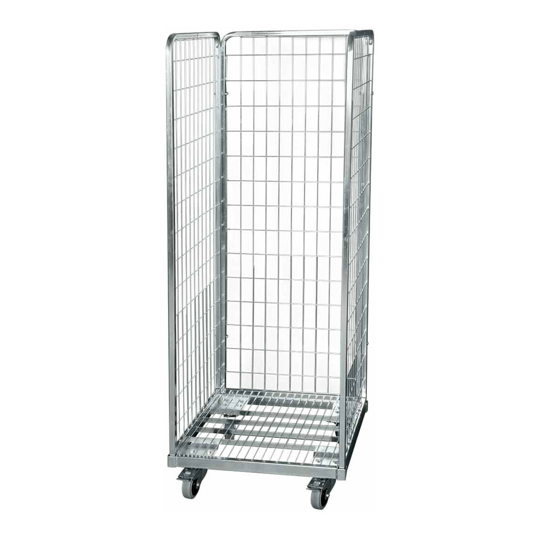 HMH Stahlrollbehälter 1490 600 x 600 mm 3-seitig Cr 3