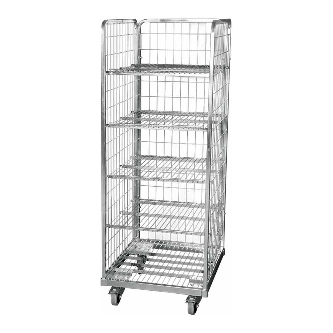 HMH Stahlrollbehälter 1490 600 x 600 mm 3-seitig Cr 3