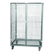 HMH Stahlrollbehälter 1600 800 x 1200 mm 4-seitig 2 Flügeltüren Cr 3-1
