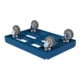 HMH Transportroller B410xT610 mm blau Traglast 300kg