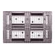 HMH Universalpalette Euromaß 3 Kufen schwarz 1.250 kg Traglast