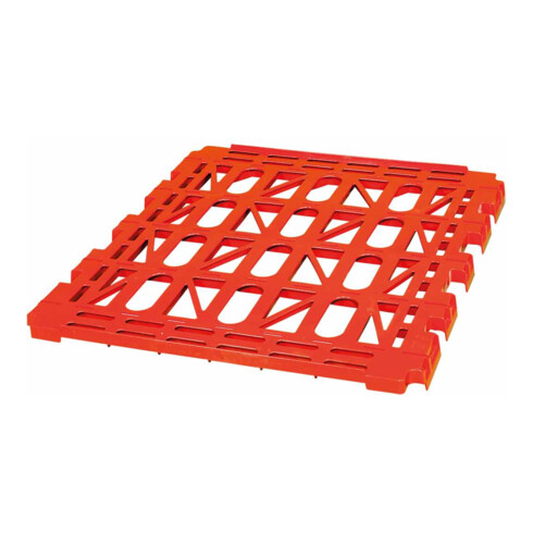 HMH Zwischenboden KU rot für rolltainer® 724 x 815 mm 4-seitig