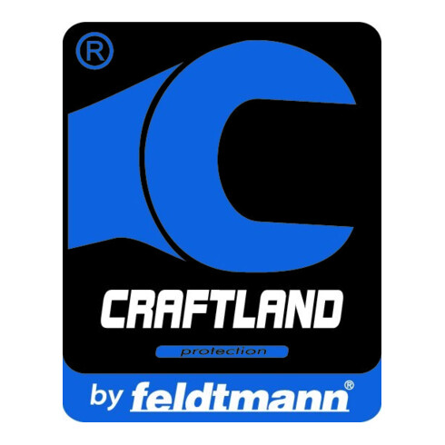 Hochstiefel TORGAU Schwarz/blau, S3S SR ESD Gr. 46 Craftland by feldtmann