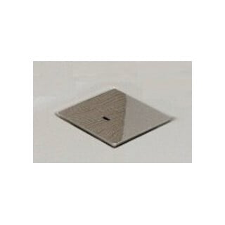 Hoesch Ablauf-Abdeckung chrom, quadratisch
