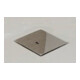 Hoesch Ablaufarmatur Thasos d 90mm, m quadratischer Abd., verchromt-1