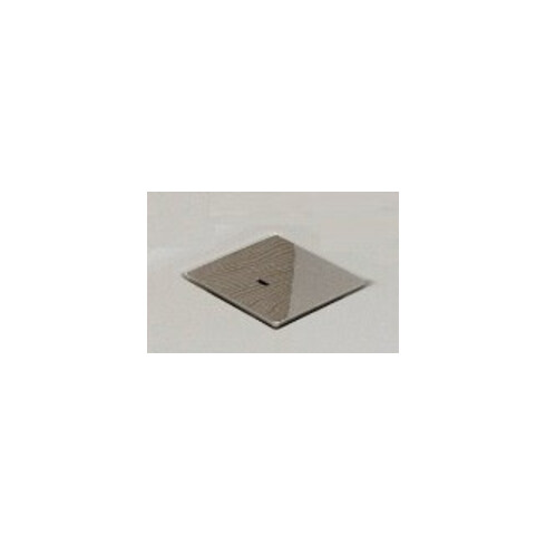 Hoesch Ablaufarmatur Thasos d 90mm, m quadratischer Abd., verchromt