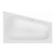 Hoesch Badewanne iSENSI Trapez 150x100cm, rechts, weiß-1