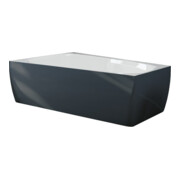 Hoesch Badewanne iSENSI Trapez 180x140cm, L, ÜLS + Kli/Kla, schiefg-w