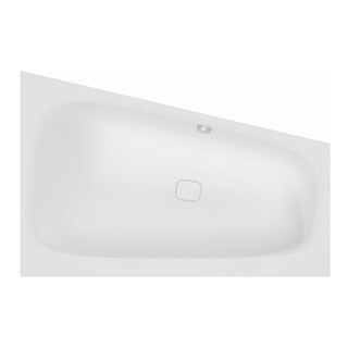Hoesch Badewanne iSENSI Trapez 180x140cm, rechts, weiß