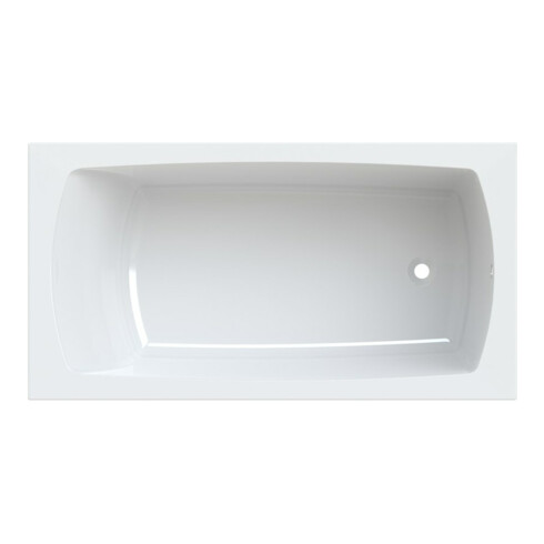 Hoesch Badewanne Largo weiß, 170x75cm, 180 l
