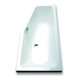 Hoesch Baignoire Combi 160x70 cm, version droite, blanche-1