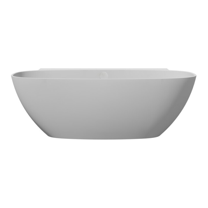 Hoesch Baignoire pré-murale LABRILLIANTE 180x80 cm, Garantie ÜL-Com +, blanc mat, Soliq.