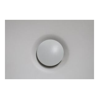 Hoesch Bouchon de vidange blanc mat, avec collerette
