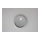 Hoesch Bouchon d'écoulement blanc brillant, avec calice-1