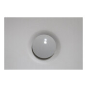 Hoesch Bouchon d'écoulement blanc brillant, avec calice