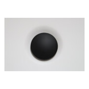 Hoesch Bouchon d'écoulement noir brillant, avec calice