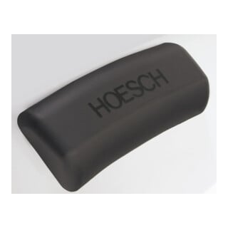 Hoesch Coussin nuque noir, gel, pour baignoires / baignoires à remous