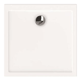 Hoesch Douche Samar blanc, 90x90x3 cm, ultra-plat
