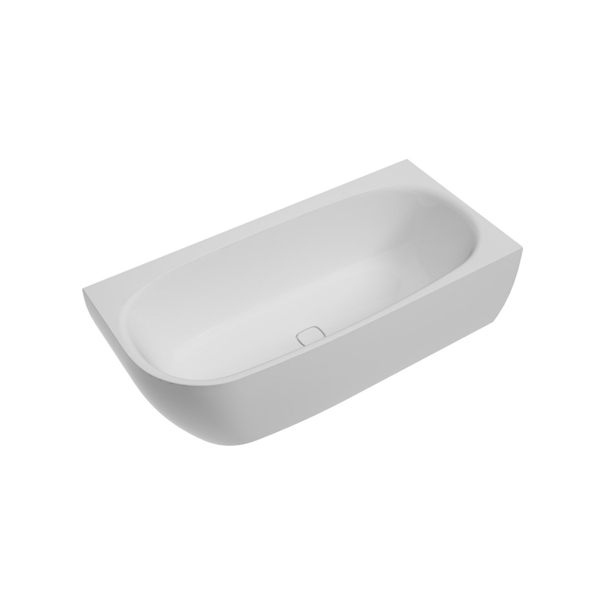 Hoesch Eck-Badewanne iSENSI 190x90cm, re Ausf, we, 259 l, ÜL.Schl.