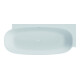 Hoesch Freisteh-Badewanne LABRILLIANTE ÜL-Gar. Com, schiefg.-weiß, 180x80cm, re-3
