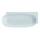Hoesch Freisteh-Badewanne LABRILLIANTE ÜL-Gar. Com, schw.-we., 180x80cm, re-1