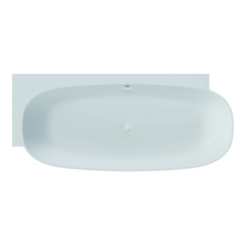 Hoesch Freisteh-Badewanne LABRILLIANTE ÜL-Gar. Com +, we. ma, 180x80cm, li