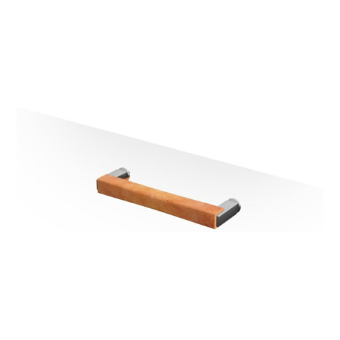 Hoesch Haltegriff integr., Bohrlochab. 24,8cm, Doussie Ho