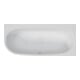 Hoesch iSENSI Baignoire d’angle 170x75 cm, droite, blanche-1