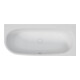 Hoesch iSENSI Baignoire d'angle blanche, 160x75 cm, version droite-1