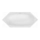Hoesch iSENSI baignoire hexagonale 190x90 cm, blanche-1