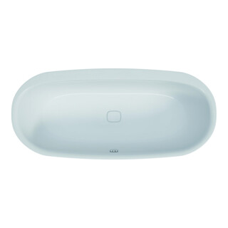 Hoesch iSENSI Baignoire ovale blanche, 170x75 cm