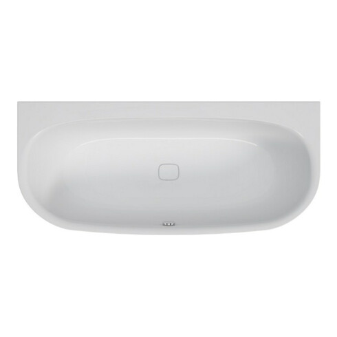 Hoesch iSENSI Baignoire pré-montée 180x80 cm, 182 l, blanche