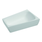 Hoesch iSENSI Baignoire trapèze 150x100 cm, droite, trop-plein + robinet, blanc