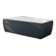 Hoesch iSENSI Baignoire trapèze 150x100 cm, L, 1- Üb.- + AL, blanc, incliné-blanc-1