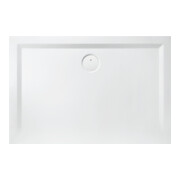 Hoesch Mineralguss-Duschwanne Muna 110x90x3cm, weiß, Solique