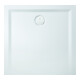 Hoesch Mineralguss-Duschwanne Muna S 110x110x3cm, steingrau, Soliq., o. AR-1
