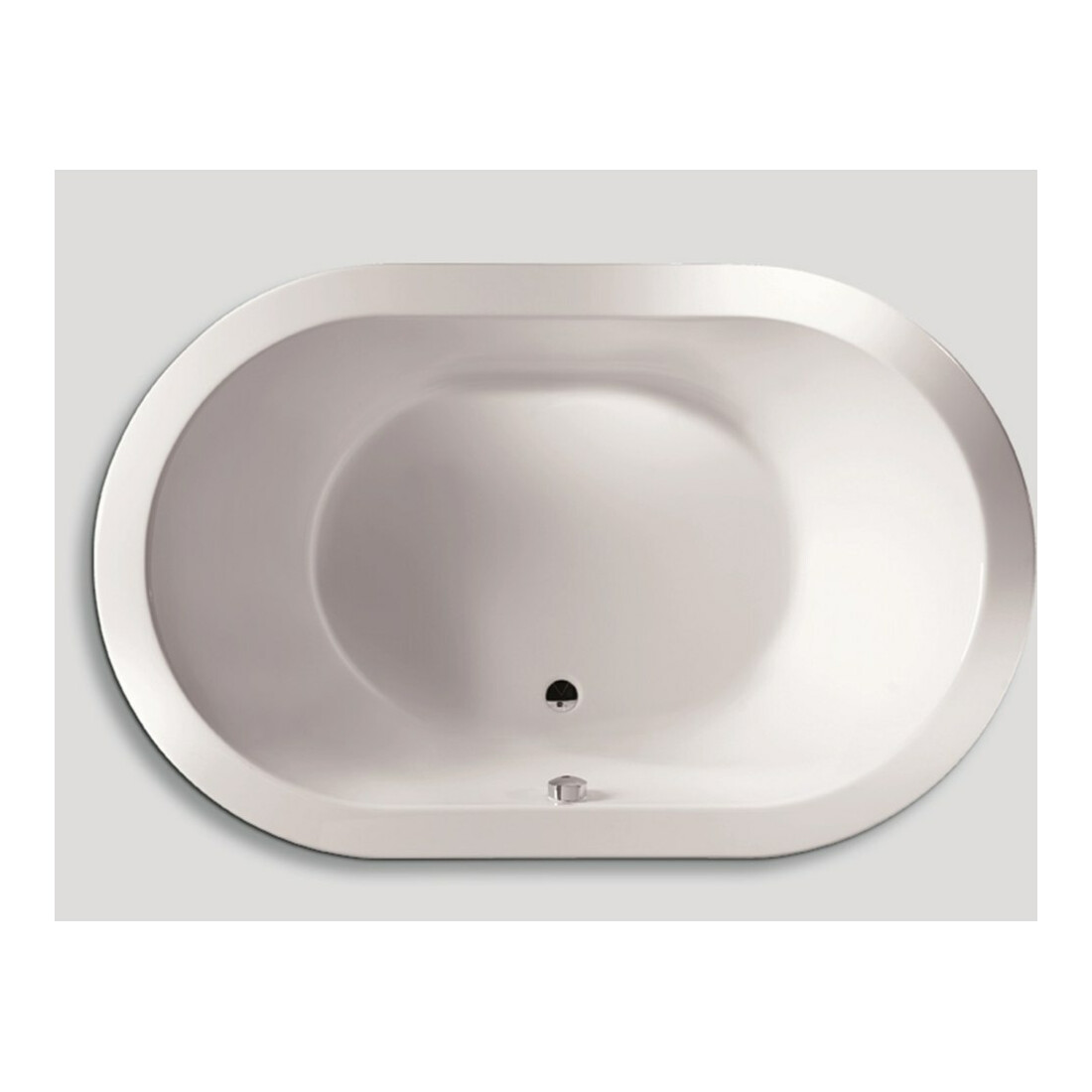Hoesch Oval-Badewanne Scelta 190x120cm, weiß
