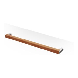 Hoesch Porte-serviettes mural en bois Doussie, 57,8 cm