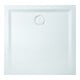 Hoesch Receveur de douche en résine minérale Muna S 130x130x3 cm, ardoise, Soliq., sans AR-1