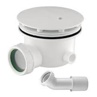Hoesch Robinet d'évacuation Compact d= 90mm, blanc