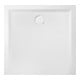 Hoesch Solique Bac à douche en minéral Muna 70x70x3 cm, blanc mat, antidérapant-1