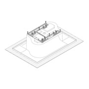 Hoesch Spezial-Untergestell Santee für Badewanne