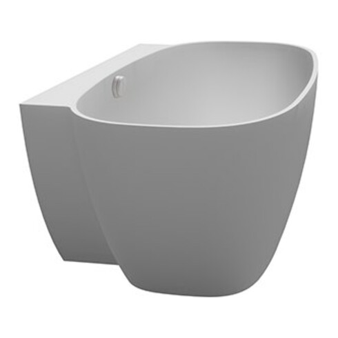 Hoesch Vorwandwanne LABRILLIANTE 180x80cm, ÜL-Gar. Com +, we., Soliq.