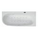 Hoesch Whirlpool iSensi coin 1900x900 Monolith remplissage droite Blanc, BiColor Blanc-Gris-1
