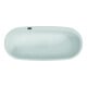 Hoesch Whirlpool iSensi Oval 1700x750 Monolith System iSensi Weiß, BiCol. Weiß-Grau-1