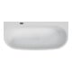 Hoesch Whirlpool iSensi Pré-cadre 1900x900, moteur gauche, système iSensi blanc, BiColor blanc-gris-1