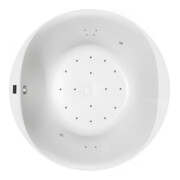 Hoesch Whirlpool iSensi Rond 1500 Monolith avec remplissage Chrome, Airsystem iSensi
