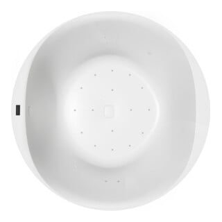 Hoesch Whirlpool iSensi Rond 1500 Monolith avec remplissage en blanc, Airsystem iSensi