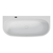 Hoesch Whirlpool iSensi Vorwand 1600x750 Monolith Befüll. Weiß,re., BiColor Weiß-Grau