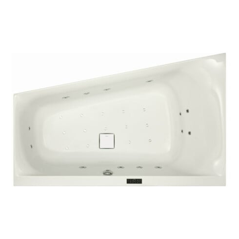 Hoesch Whirlpool Spectra 3665&Reviva II Power+ Air, weiß/verchromt/Motor links